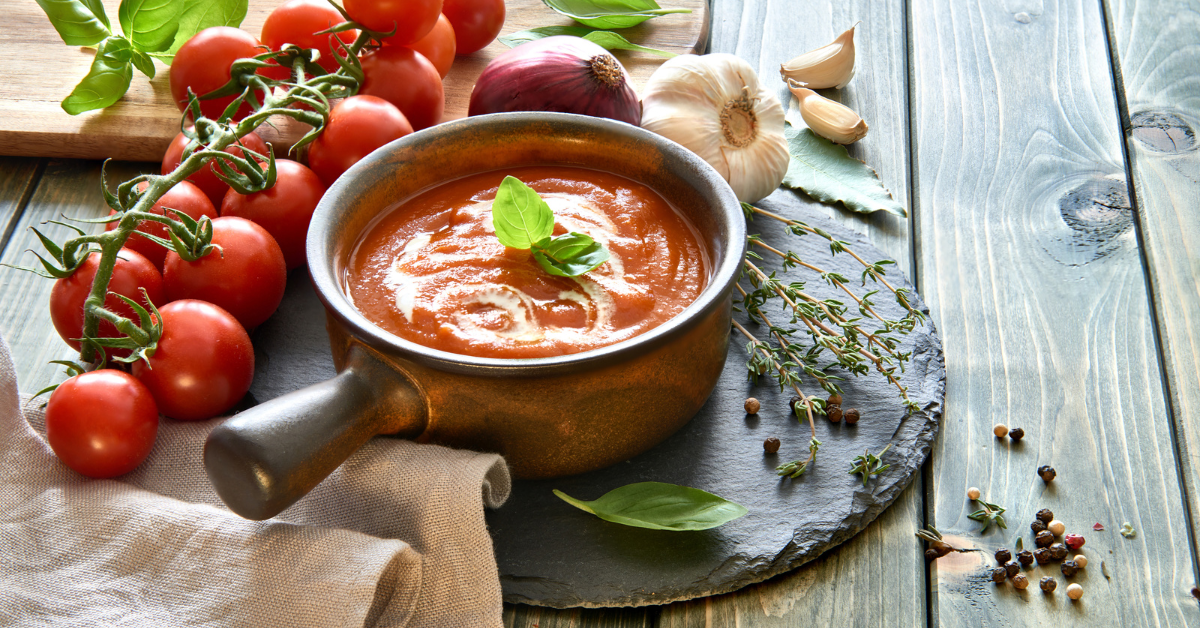 Crema fresca de tomate