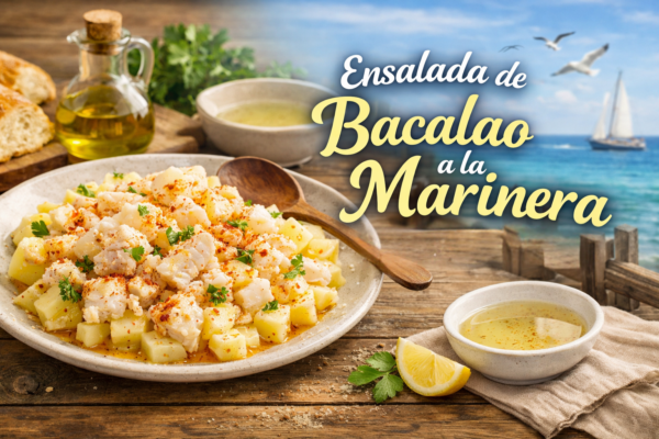 Receta de ensalada de bacalao