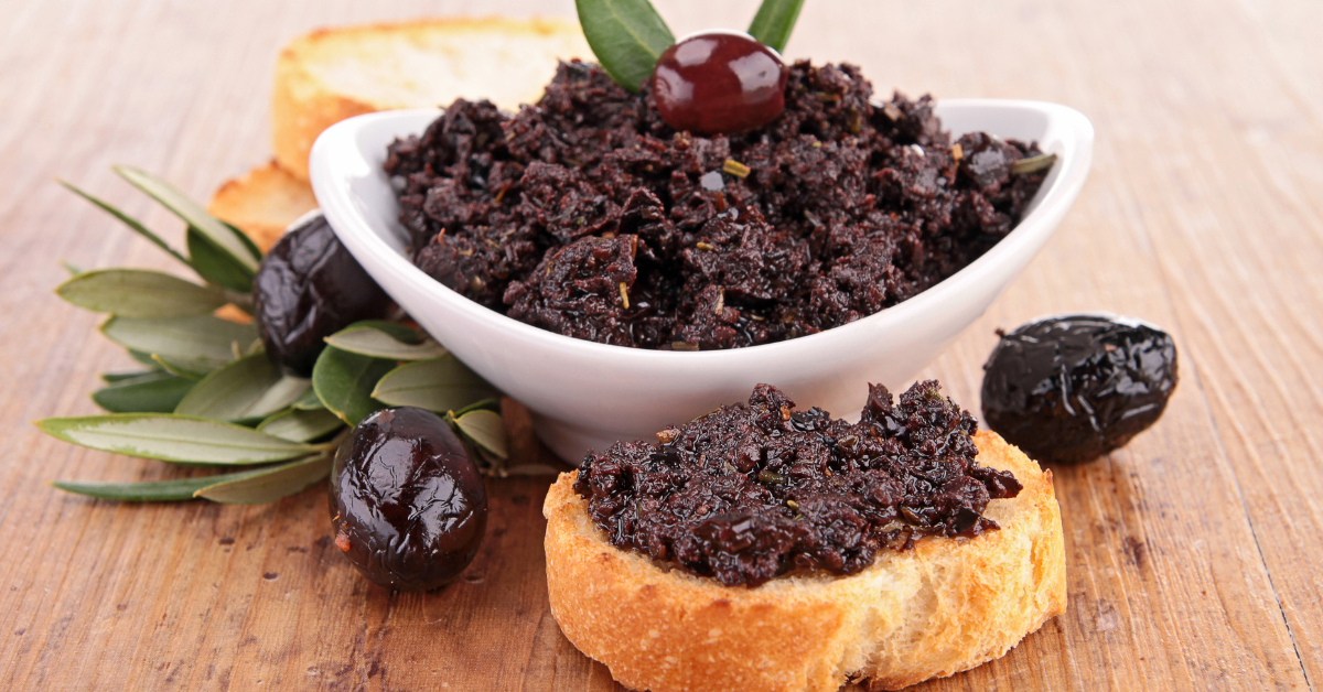 tapenade con vinagre